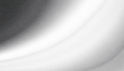 Poster - Abstract monochrome texture with smooth gradients, light and shadow interplay, creating a soft curved dynamic effect for artistic or modern design concepts