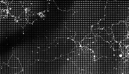 Poster - halfton pattern dot background texture overlay grunge distress linear vector. Vector halftone dots. Halftone vector christmas Background
