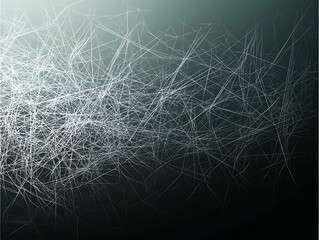 Intricate web like structure against a dark background