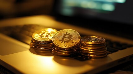 Poster - Investing in bitcoin a comprehensive guide to cryptocurrency trading virtual finance digital market trends