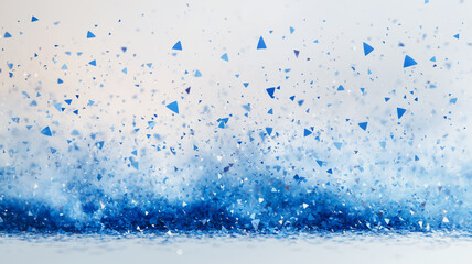 Poster - Blue Crystal Explosion 