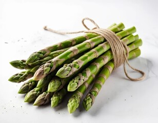 Wall Mural - bunch of fresh asparagus