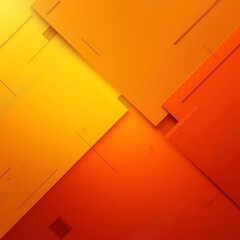Poster - Vibrant Abstract Background Featuring Dynamic Shades of Orange and Yellow Gradients