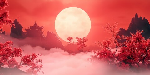 Wall Mural - lunar new year 2021