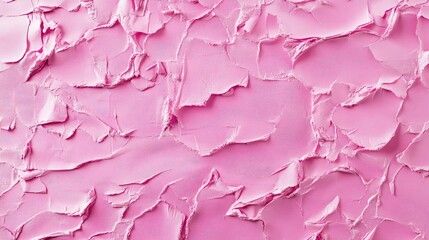 Aufkleber - Textured pink crumpled paper background for creative design and artistic applications