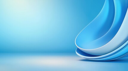 Poster - A bold and simple blue background with a smooth, even color tone, offering a clear and consistent base for design elements