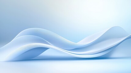 Poster - A serene and minimalist blue design with light gradients, perfect for corporate branding, social media visuals, or modern photography projects