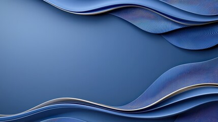 Poster - A solid, deep navy blue background with an elegant matte finish, perfect for use in fashion, corporate marketing, or high-end digital design