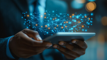 Poster - Global Network in the Palm of Your Hand 