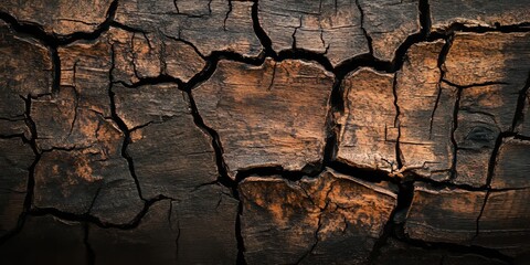 Aufkleber - Textured old broken wood creates a rustic background. This old broken wood features unique patterns, making it ideal for designing creative backgrounds or enhancing visual storytelling.