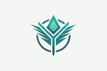 Poster - This logo features a clean, minimalist font alongside a sleek graphic that embodies modern design aesthetics, A logo with a minimalist font and a subtle graphic element