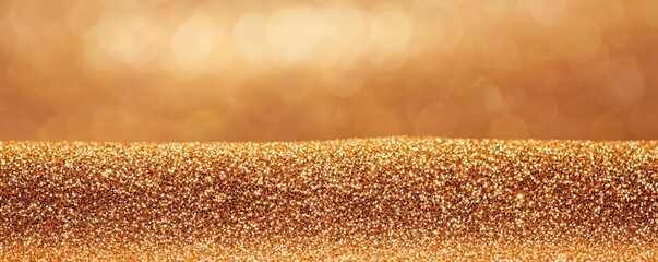 Aufkleber - Glitter abstract background concept. A shimmering golden texture ideal for backgrounds and design projects.