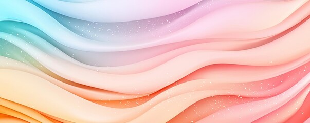Poster - Glitter abstract background concept. Abstract colorful wavy pattern with soft gradients for creative designs and backgrounds.