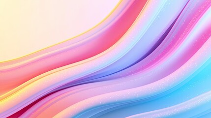 Aufkleber - Glitter abstract background concept. Colorful abstract wavy lines creating a vibrant and dynamic background.