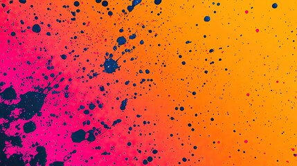 Poster - Splash abstract background concept. Vibrant color splash in pink and orange, ideal for creative design and artistic projects.