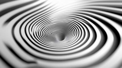 Poster - Abstract swirl of motion lines converging at a center point, great for animated concepts.