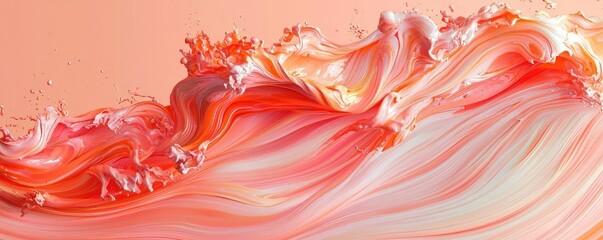 Poster - Splash abstract background concept. Abstract splash of vibrant colors creating an energetic and dynamic artwork.