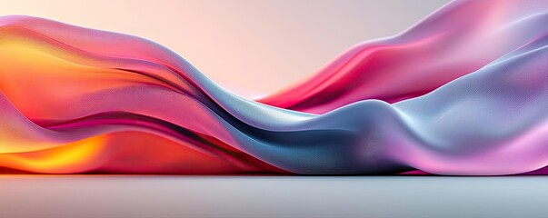 Aufkleber - Splash abstract background concept. A vibrant wave of colors blending smoothly in abstract design.