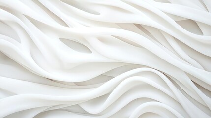 Aufkleber - Smoke abstract background idea. Abstract wavy white tissue texture for creative backgrounds and design projects.