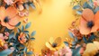 © Mulyadi Lim - Floral Delight: A Symphony of Peach and Yellow Blossoms