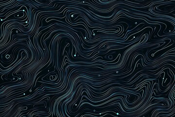 abstract close-up of a glowing blue digital circuit board, showcasing intricate connections and tech