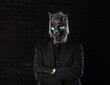 © serikbaib - man in a wolf mask