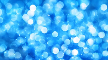Poster - A mesmerizing abstract texture of shimmering blue light, creating a tranquil and dreamy atmosphere.