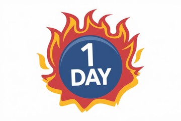 Poster - One day left! Burning sale ends soon. Grab your deal now!