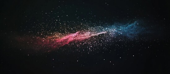 Poster - Stunning Colorful Galaxy Artwork for High-Resolution Wallpaper
