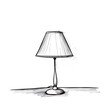 © Kavita - simple table lamp in minimalist style