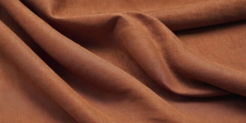 Poster - A brown fabric with a pattern on it