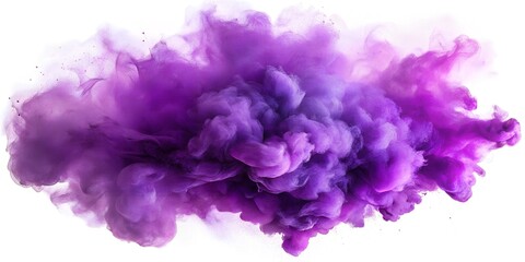 Poster - purple smoke background
