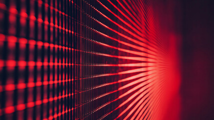 Aufkleber - A minimal grid texture design featuring deep red hues and black accents, set against a clean background, perfect for wallpaper presentations.

