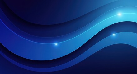 Poster - Abastack Background, Blue ink swirling and spreading gracefully in clear water creating abstract shapes 4k animation, black, Blue abstact background texture,vector abstract wave pattern background