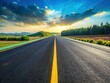 © Oliver - Minimalist Road Construction: New Asphalt Paving