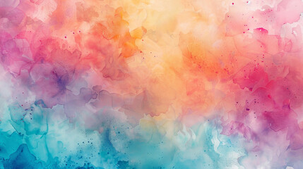 Poster - a colorful painting with a lot of different colors