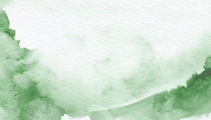 Poster - Soft green watercolor background with light texture, abstract artistic design perfect for eco-friendly themes, cards, and digital use COP 30 31