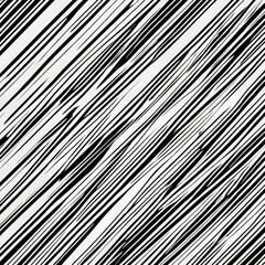 Poster - An eye-catching abstract design featuring diagonal black and white lines, creating a sense of movement and energy. Ideal for modern art projects, backgrounds, and graphic design.