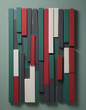 © DIVGRADCURL - illustrazione sfondo con elementi astratti a tema geometrico surreale