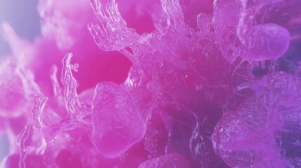 Poster - Dynamic liquid abstract digital background digital art vibrant colors modern design close-up fluidity concept