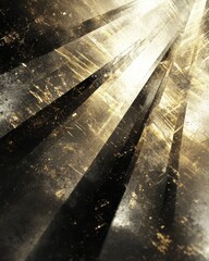 Poster - Dynamic ray formation abstract background digital art graphic design light burst conceptual environment