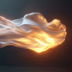 Poster - Dynamic energy particle trails abstract digital background graphic design modern art creative visualization