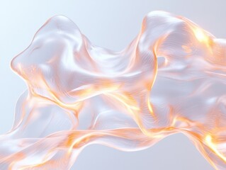 Poster - Dynamic abstract molecular design digital art abstract background modern environment artistic viewpoint creative concept