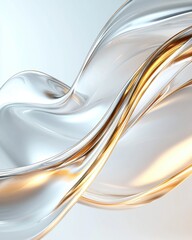 Poster - Dynamic electric pulse lines abstract background digital art modern design creative studio high-impact visuals