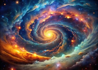 Wall Mural - Celestial Cartography: A Stunning Aerial View of the Universe's Cosmic Structure