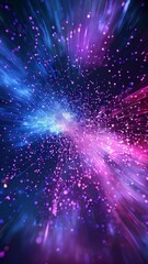 Poster - Journey Through Vibrant Subspace in the Cosmos During a Stellar Exploration Adventure