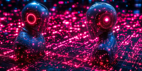 Poster - centralized ai platforms: streamlining access to diverse ai models with futuristic robotics