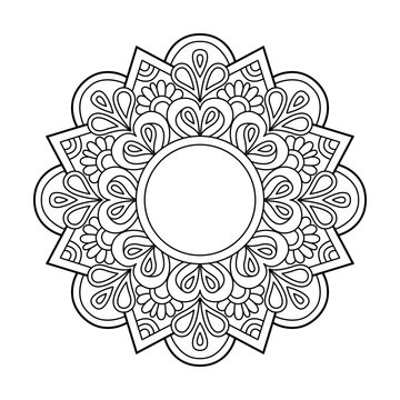 Intricate Flower Mandala Designs for Coloring Fun