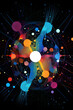 © Brett - Abstract Visualization of Multi-Dimensional Hn Space in Mathematics