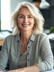 Wall Mural - Businesswoman Portrait for Microstock